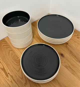 Vajilla Ikea Ombonad 12 Piezas
