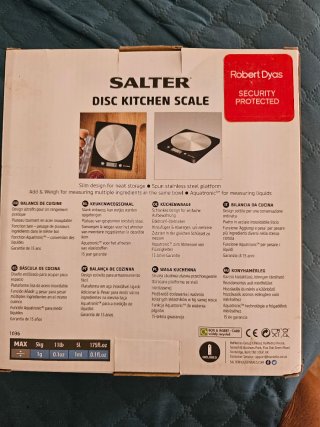 Báscula de Cocina Digital Salter kitchen Scales