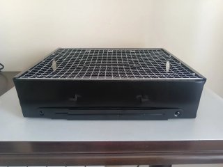 Parrilla Barbacoa plegable metal negra