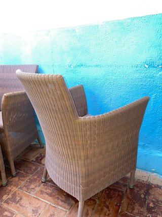 Sillón/Mimbre exterior e interior Excelente estado