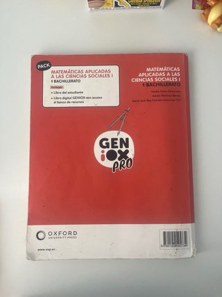 Matemáticas aplicadas a las Ciencias Sociales I...