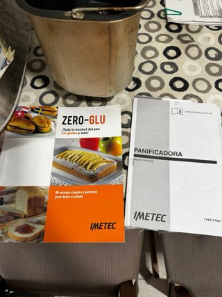 Imetec ZERO-GLU Panificadora Sin Gluten