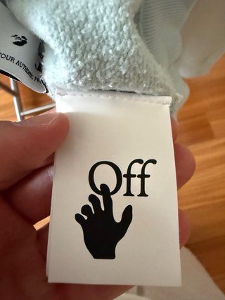 Felpa Off-White Azzurro