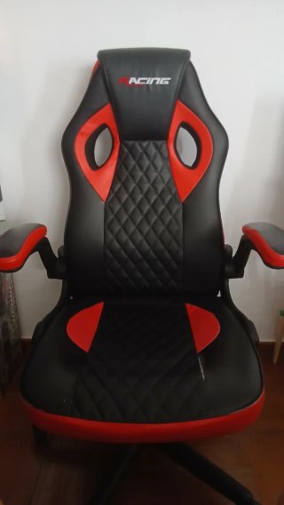 Silla Gamer RACING Negra y Roja