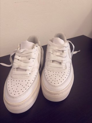 Nike Air Force Platform Bianche