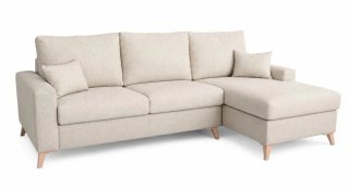 Sofá Chaiselongue Con Patas Altas