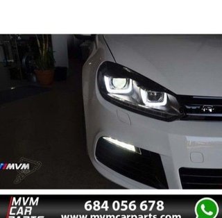 Faros delanteros Volkswagen Golf VI 6 Led Black ed