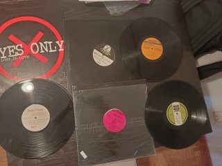 Lote 40 Vinilos Electrónica 90s UK Techno Trance