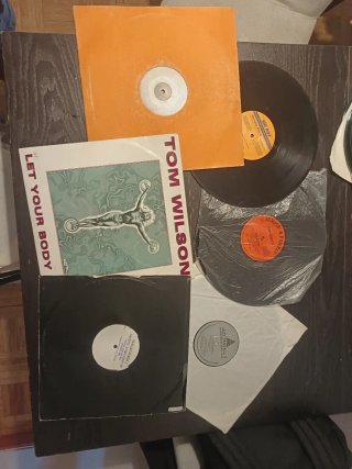 Lote 40 Vinilos Electrónica 90s UK Techno Trance