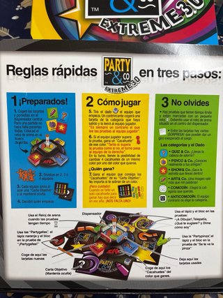 Juego de mesa Party & CO Extreme 3