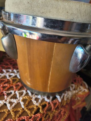 Coppia Bongo legno