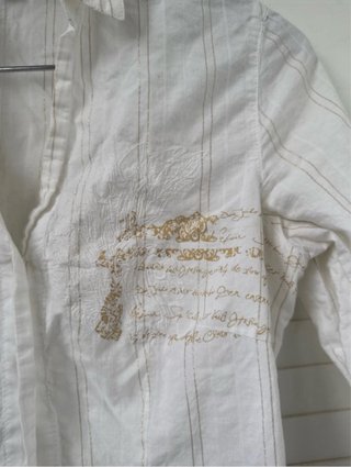 Blusa de mujer blanca