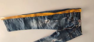 Jeans Levi's bambina strappati