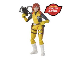 TMNT x G.I. Joe AWE Shell-Striker y April O ́Neil