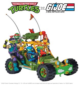 TMNT x G.I. Joe AWE Shell-Striker y April O ́Neil