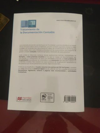 Tratamiento de la documentación contable