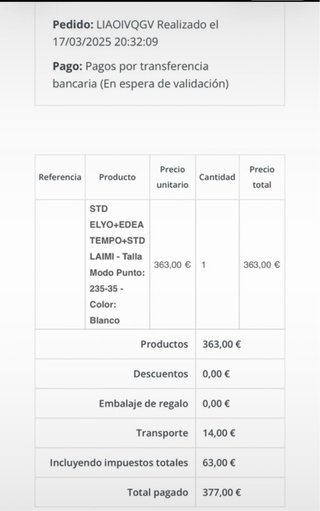 Patines EDEA TEMPO Talla 35