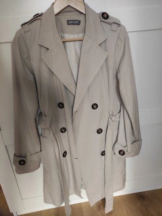 Gabardina NEW SAKS Beige
