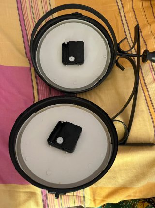 Reloj de Pared Doble Cara Estilo Antiguo