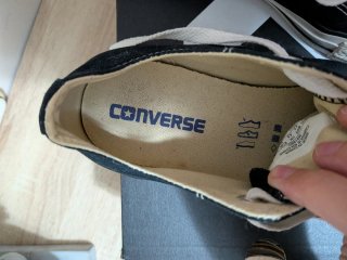Zapatillas Converse All Star Negras Talla 37