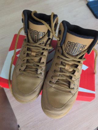 Nike Son of Force Mid Winter Marrón/Dorado
