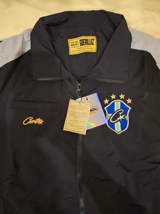 Chaqueta Cortavientos Corteiz Guerillaz Brasil M