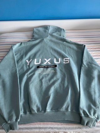 Sudadera Yuxus Oversize Celeste Talla L