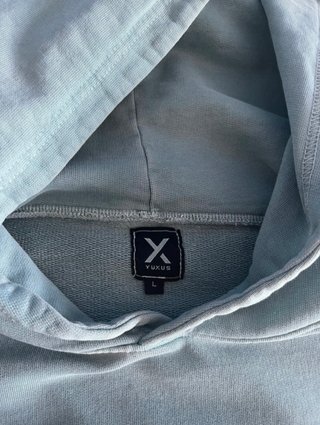 Sudadera Yuxus Oversize Celeste Talla L