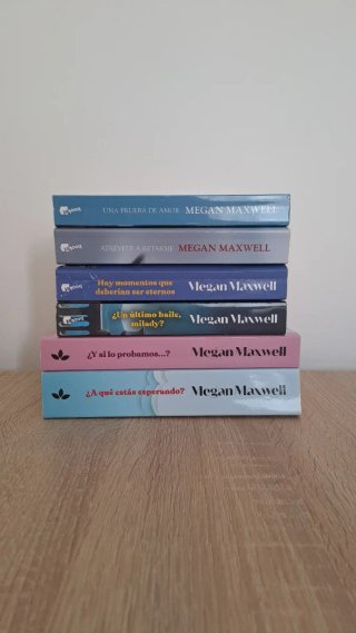 Pack de 5 libros de Megan Maxwell