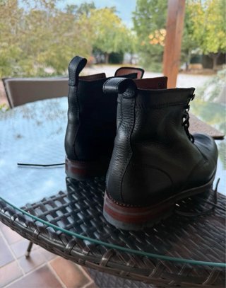 Botas de piel Med Winds negras