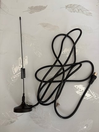 Antena magnética con cable