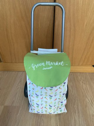 Carrito y lote productos cocina infantil Janod