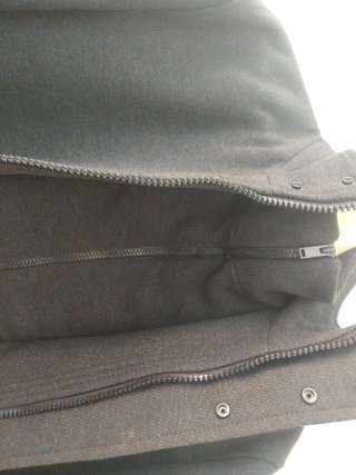 Abrigo Zara Gris