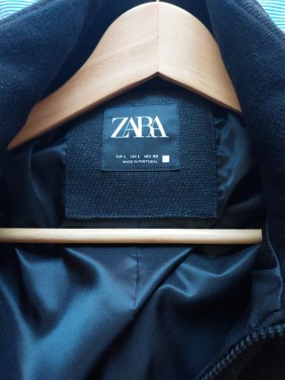 Abrigo Zara Gris