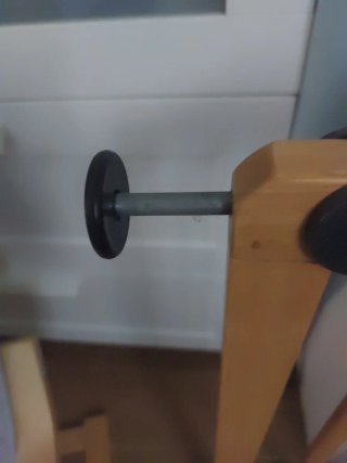 Barrera de seguridad madera