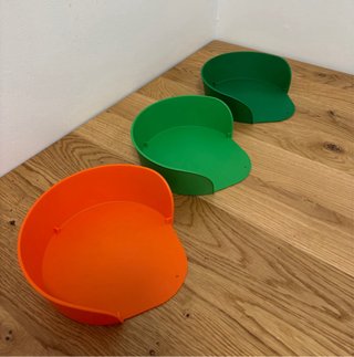 3 Recipientes Ikea