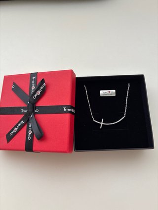 Collar Cruz TimeRoad Plata 925