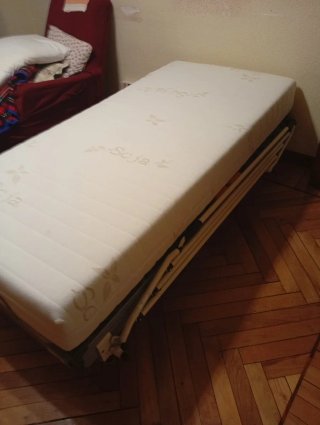 Cama articulada para movilidad reducida