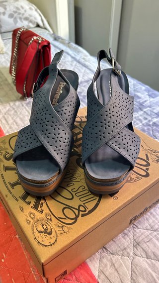 Sandalias Refresh azules