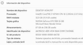 Portátil Gaming Xiaomi i7 32GB RAM SSD Nvidia