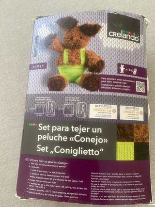 Set de tejer peluche Conejo