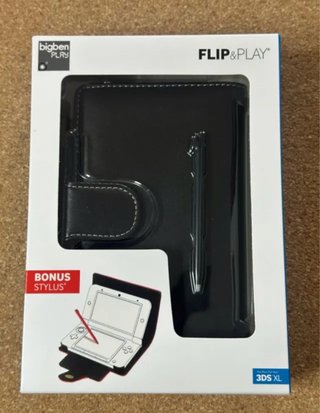 Funda Flip & Play para Nintendo 3DS XL con Lápiz