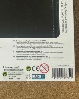 Funda Flip & Play para Nintendo 3DS XL con Lápiz