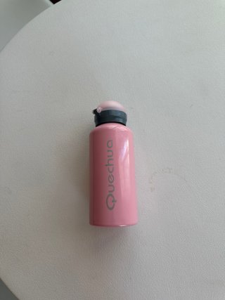 Cantimplora Quechua rosa aluminio