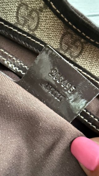 Borsa Gucci Jackie vintage beige/marrone