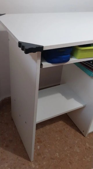 Escritorio blanco 80x45x75