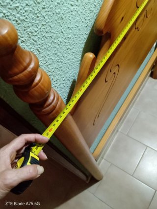 Cabecero de cama de madera