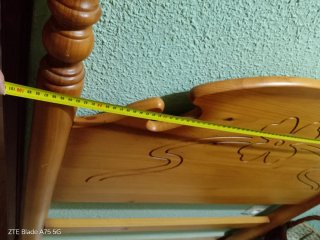 Cabecero de cama de madera