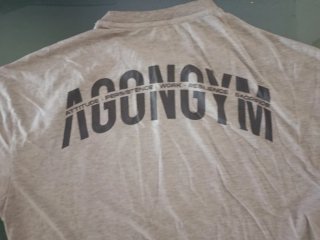 Camiseta Agongym Gris