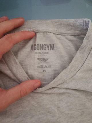 Camiseta Agongym Gris